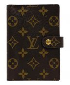 LOUIS VUITTONルイ ヴィトン）の古着「LOUIS VUITTON アジェンダ PM 手帳カバー」｜ブラウン