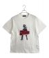 Hysteric Glamour（ヒステリックグラマー）の古着「HYSTERIC GLAMOUR VIXEN GIRL刺繍 Tシャツ」｜ホワイト