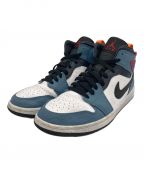 NIKE×FACETASMナイキ×ファセッタズム）の古着「AIR JORDAN 1 MID SE FEARLESS APLA」｜ホワイト×ブルー