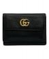 GUCCI（グッチ）の古着「GG 3つ折り財布」｜ブラック