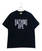 A BATHING APEアベイシングエイプ）の古着「A BATHING APE Tシャツ」｜ブラック