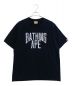 A BATHING APE（アベイシングエイプ）の古着「A BATHING APE Tシャツ」｜ブラック