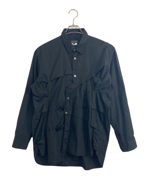 COMME des GARCONS HOMME PLUS（コムデギャルソンオムプリュス）COMME des GARCONS HOMME PLUS (コムデギャルソンオムプリュス) COMME des GARCONS HOMME PLUS（コムデギャルソンオムプリュス）シャツ ブラック サイズ:Ｌの古着・服飾アイテム