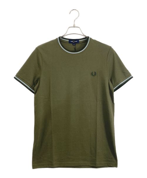 FRED PERRY（フレッドペリー）FRED PERRY (フレッドペリー) FRED PERRY(フレッドペリー) Tシャツ オリーブ サイズ:S 未使用品の古着・服飾アイテム