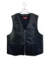 SUPREME（シュプリーム）の古着「Supreme Toy Machine Faux Leather Vest」｜ブラック