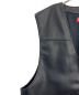 中古・古着 SUPREME (シュプリーム) Supreme Toy Machine Faux Leather Vest ブラック サイズ:L：25000円