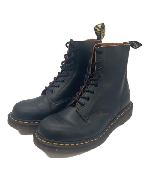 Dr.Martens（ドクターマーチン）Dr.Martens (ドクターマーチン) VINTAGE 1460 QUILON LEATHER BOOTS ブラック サイズ:9の古着・服飾アイテム