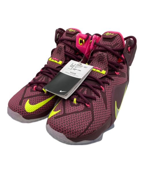 NIKE（ナイキ）NIKE (ナイキ) NIKE（ナイキ）LeBron 12 Double Helix ショッキングピンク サイズ:US7 未使用品の古着・服飾アイテム