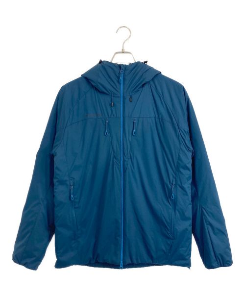 MAMMUT（マムート）MAMMUT (マムート) Rime IN Flex Hooded Jacket ブルー サイズ:Mの古着・服飾アイテム