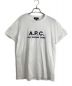 A.P.C.（アーペーセー）の古着「半袖カットソー」｜ホワイト