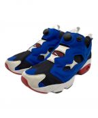 REEBOKリーボック）の古着「Reebok INSTAPUMP FURY OG」｜ブルー×ホワイト