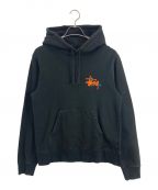 stussyステューシー）の古着「stussy(ステューシー) パーカー」｜ブラック