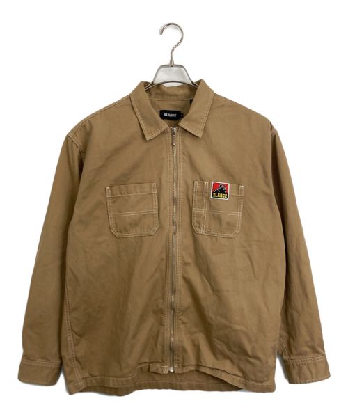 X-LARGE（エクストララージ）X-LARGE (エクストララージ) STITCHED WORK SHIRT カーキ サイズ:XLの古着・服飾アイテム