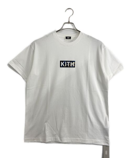 KITH（キス）KITH (キス) KITH（キス）Tシャツ ホワイト×ブラック サイズ:Mの古着・服飾アイテム