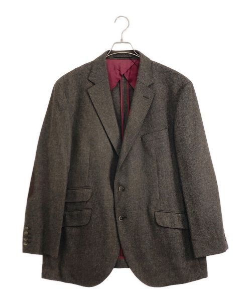 HACKETT（ハケット）HACKETT (ハケット) HACKETT テーラードジャケット ブラウン サイズ:48 未使用品の古着・服飾アイテム