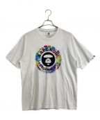 Aape BY A BATHING APEエーエイプ バイ アベイシングエイプ）の古着「Aape BY A BATHING APE Tシャツ」｜ホワイト