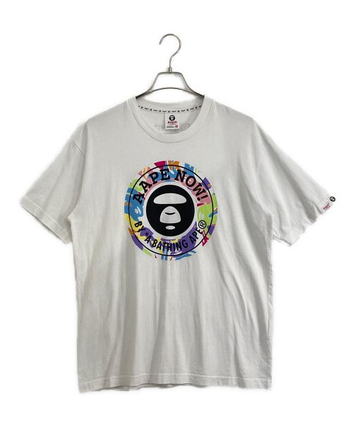 Aape BY A BATHING APE（エーエイプ バイ アベイシングエイプ）Aape BY A BATHING APE (エーエイプ バイ アベイシングエイプ) Aape BY A BATHING APE Tシャツ ホワイト サイズ:Mの古着・服飾アイテム