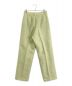 6(ROKU) BEAUTY&YOUTH (ロク ビューティーアンドユース) KOBANA JACQUARD PANTS 黄緑 サイズ:38：8000円