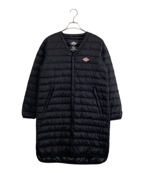 DANTON（ダントン）DANTON (ダントン) DANTON（ダントン）V Neck Inner Down Long Jacket ブラック サイズ:38の古着・服飾アイテム