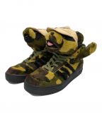 adidasアディダス）の古着「adidas JS CAMO BEAR」｜オリーブ