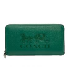 COACH（コーチ）の古着「COACH 長財布」｜グリーン