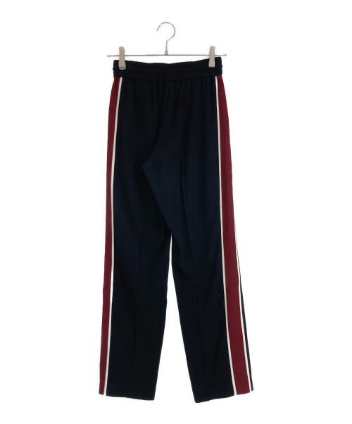 KENZO（ケンゾー）KENZO (ケンゾー) Contrast stripe pants トラックパンツ ブラック サイズ:34の古着・服飾アイテム