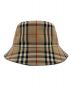 BURBERRY (バーバリー) BURBERRY バケットハット ベージュ サイズ:M：25000円