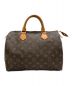 LOUIS VUITTON (ルイ ヴィトン) LOUIS VUITTON モノグラム スピーディ30 ブラウン：60000円