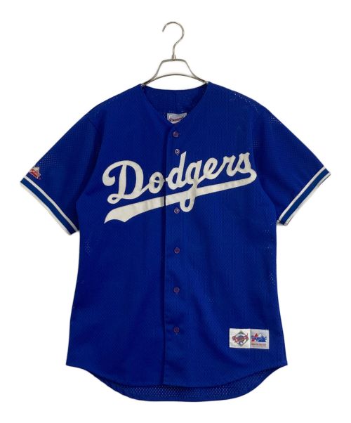 Majestic（マジェスティック）Majestic (マジェスティック) Los Angeles dodgers ロサンゼルスドジャース ユニフォーム ブルー サイズ:Mの古着・服飾アイテム