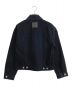 maison kitsune (メゾンキツネ) MAISON KITSUNE デニムジャケット ブラック サイズ:XS：13000円