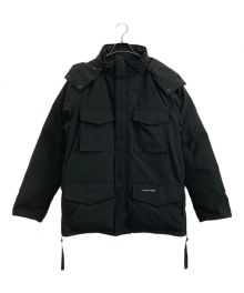 CANADA GOOSE（カナダグース）の古着「CANADA GOOSE カムループスダウンジャケット」｜ブラック