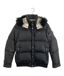 BURBERRY BLACK LABEL（バーバリーブラックレーベル）の古着「BURBERRY BLACK LABEL ダウンジャケット」｜ブラック