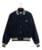 maison kitsuneメゾンキツネ）の古着「MAISON KITSUNE テディジャケット」｜ブラック