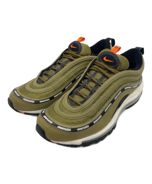 NIKE（ナイキ）NIKE (ナイキ) UNDEFEATED (アンディフィーテッド) NIKE AIR MAX 97 UNDFTD  オリーブ サイズ:US 9の古着・服飾アイテム