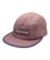 SUPREME（シュプリーム）の古着「Supreme Raffia Camp Cap」｜ピンク