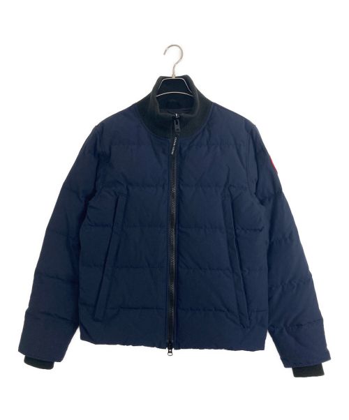 CANADA GOOSE（カナダグース）CANADA GOOSE (カナダグース) CANADA GOOSE(カナダグース)WOOLFORD JACKET ネイビー サイズ:Mの古着・服飾アイテム