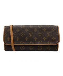 LOUIS VUITTON（ルイ ヴィトン）の古着「LOUIS VUITTON ポシェットツインGM」｜ブラウン