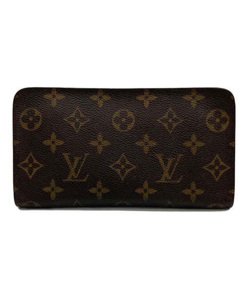 LOUIS VUITTON（ルイ ヴィトン）LOUIS VUITTON (ルイ ヴィトン) モノグラム ポルトモネ・ジップ ブラウンの古着・服飾アイテム