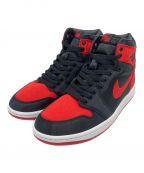 NIKEナイキ）の古着「NIKE WMNS AIR JORDAN 1 RETRO HIGH OG」｜レッド×ブラック