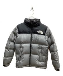 THE NORTH FACE（ザ ノース フェイス）の古着「ヌプシジャケット」｜ブラック×グレー