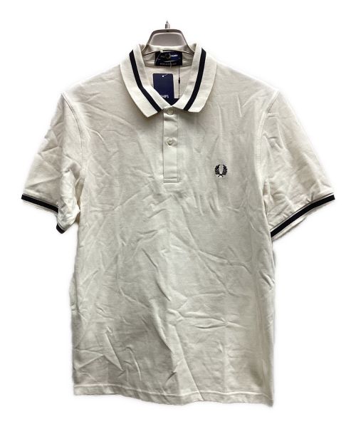 FRED PERRY（フレッドペリー）FRED PERRY (フレッドペリー) SHIPS (シップス) ポロシャツ ネイビー×ホワイト サイズ:44 未使用品の古着・服飾アイテム