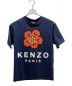 KENZO（ケンゾー）の古着「Boke Flower Tシャツ」｜ネイビー