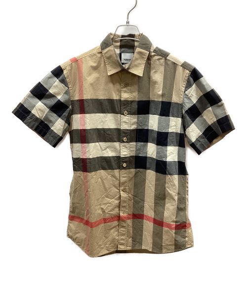 BURBERRY（バーバリー）BURBERRY (バーバリー) ノヴァチェックシャツ ベージュ サイズ:Mの古着・服飾アイテム