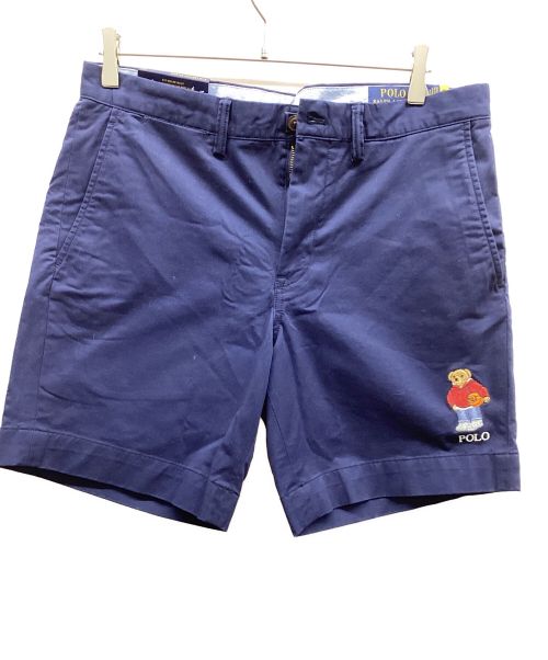 POLO RALPH LAUREN（ポロ・ラルフローレン）POLO RALPH LAUREN (ポロ・ラルフローレン) ハーフパンツ ネイビー サイズ:32 未使用品の古着・服飾アイテム