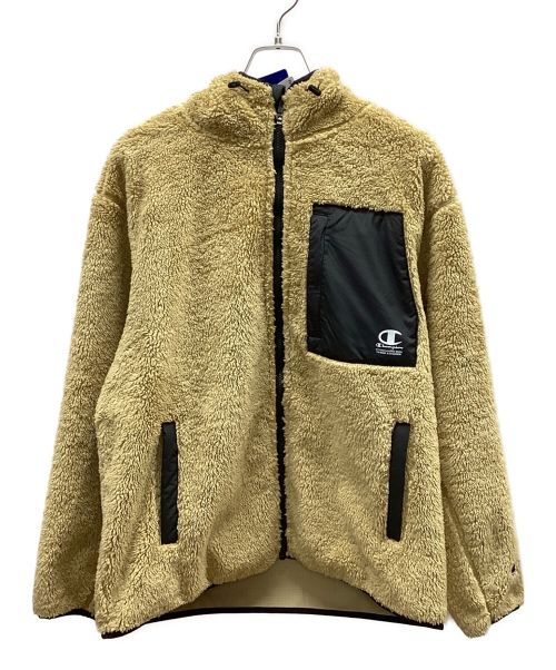 Champion（チャンピオン）Champion (チャンピオン) フーデッドジップジャケット ブラウン サイズ:M 未使用品の古着・服飾アイテム