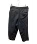 VOAAOV (ヴォアーブ) TUCK PANTS ブラック サイズ:M：4800円