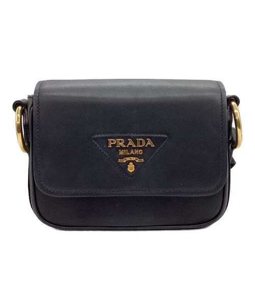 PRADA（プラダ）PRADA (プラダ) ショルダーバッグ ブラックの古着・服飾アイテム