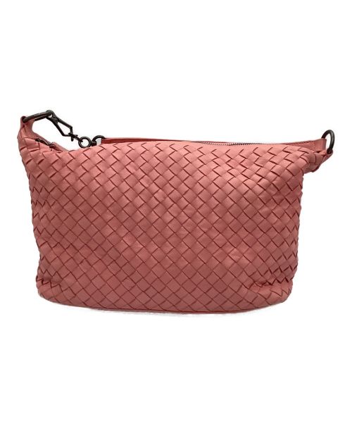 BOTTEGA VENETA（ボッテガベネタ）BOTTEGA VENETA (ボッテガベネタ) ハンドバッグ ピンクの古着・服飾アイテム