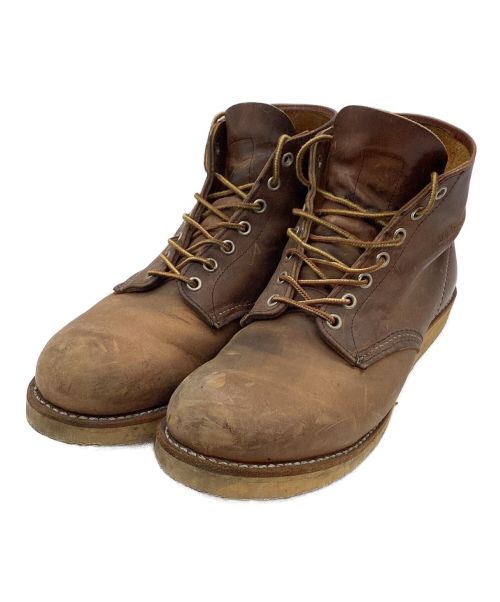 RED WING（レッドウィング）RED WING (レッドウィング) ショートブーツ ブラウン サイズ:27.5cmの古着・服飾アイテム