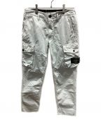 STONE ISLANDストーンアイランド）の古着「BRUSHED COTTON CANVAS OLD EFFECT CARGO PANTS」｜グレー